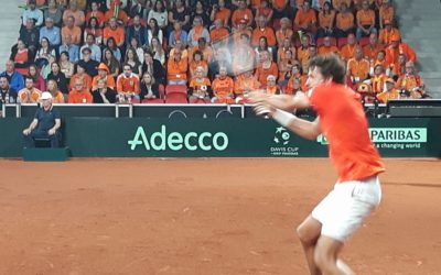 Winst Nederlands team bij Davis Cup