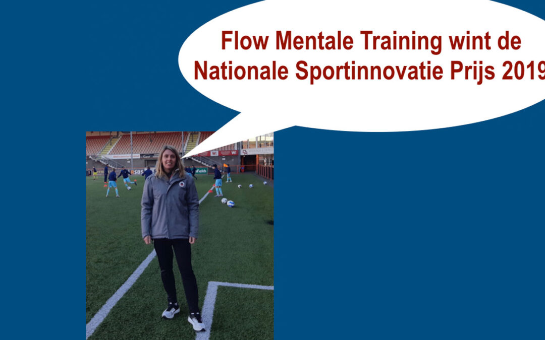 Flow Mentale Training wint de Nationale Sportinnovator Prijs 2019!